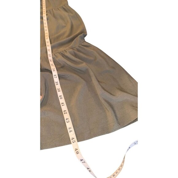 Stella Tweed Sleeveless Tiered Maxi Dress With Adjustable Straps Size Medium - Picture 7 of 7